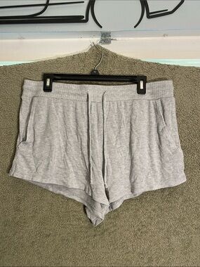 stars above Light Gray Lounge Shorts